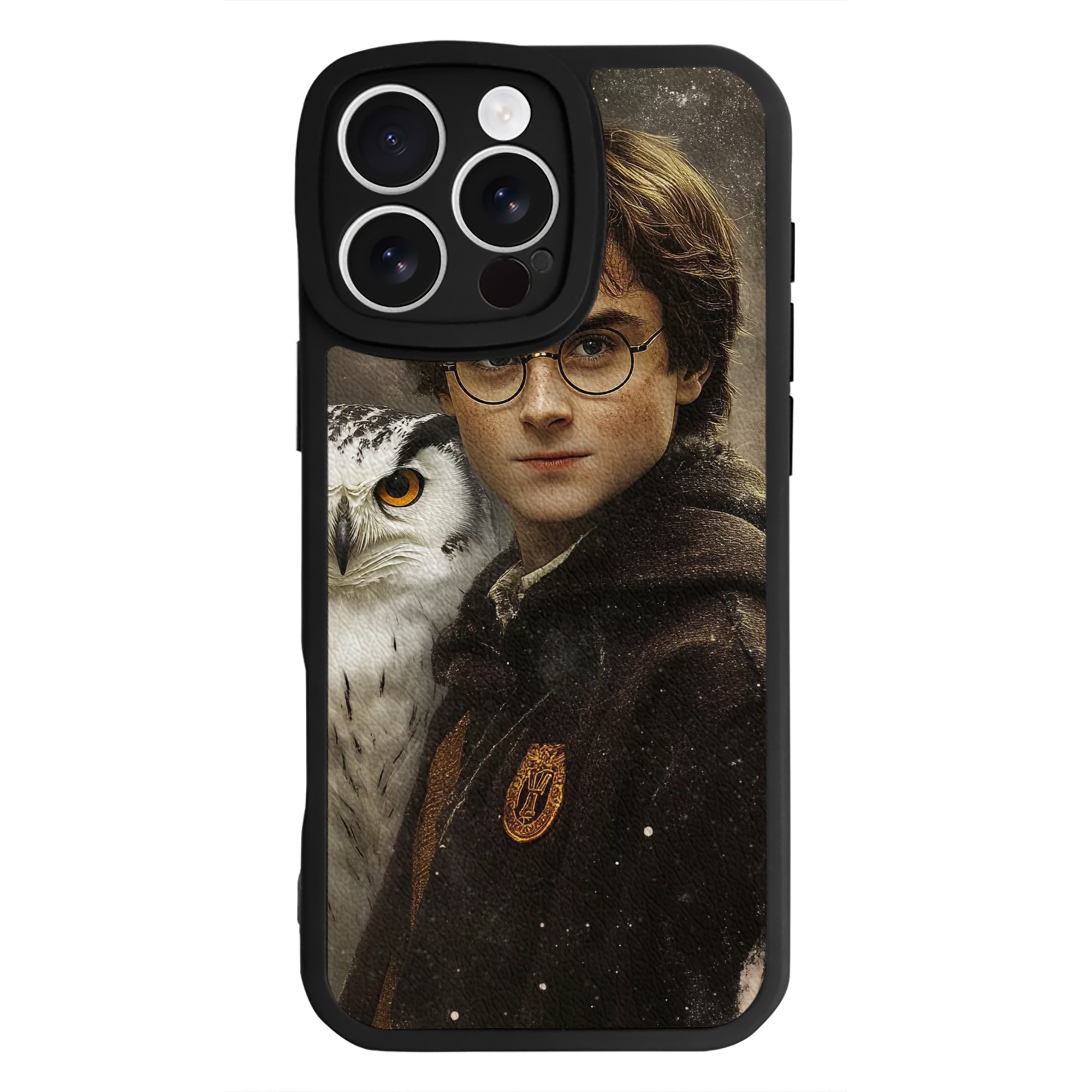 （画像用） Harry Potter ハリー・ポッターシリーズ 【iPhone 16シリーズ対応】シリコンスマホケース（レザー調） 材質：シリコン